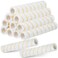 Roshtia Paint Roller Cover 12 Pcs 14" Yellow Paint Brush Cover 1/2" Bristle Brush, 1.5" ID, Paint Roller Kit for House Wall Ceiling and More Paint Staining for Semi Rough Surfaces