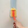 Nichiyo Corner Paint Roller for Drywall Mud and Paint Application,Tiny Corner Painting Tool Mini Corner Edger Roller Brush(D300B)