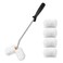 HAUTMEC Smart Paint Roller Kit for Painting Tube and Coin Forms, Mini Roller Frame, Microfiber Roller Covers, Comfortable Handle, Painting Pipes, Fences, Furnitures, Walls etc HT0033-PT