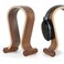 VKheroKV Wooden Headphone Stand Stylish Desk Headset Holder for Over-Ear Headphones Headset Stand for Sennheiser, Bose, Beats, Razer, AKG, Airpod Max, HyperX, Sony PS4 et.
