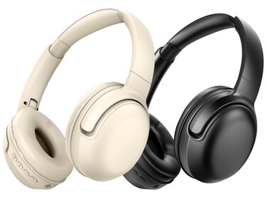 MAXROCK 2 Pack Bluetooth Over-Ear Headphones, Wireless Stereo Foldable Headphones, 40H Playtime Wireless and Wired Headsets with Built-in Mic for iPhone/Samsung/iPad/PC (Black/White)