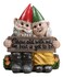Ebros Whimsical Mr and Mrs Gnome Hobbit Couple Sitting On Garden Log Statue 6.25" Tall 'Grow Old with Me The Best is Yet to Be' Gnomes Home Decor Sculpture Figurine