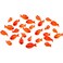 Yookeer Small Resin Red Goldfish Mini Goldfish Figurines Resin Red Fish Toy Set Sea Animals Toys Garden Accessories Miniature for Home Decor DIY Crafts Miniature Garden Accessories(36 Pieces)