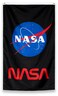XIFAN Premium U.S. NASA Flag 3x5 ft Outdoor, United States NASA Veteran Polyester Flag with Brass Grommets Indoor Outdoor Decoration