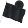All Black American Flag 3x5 Ft All Black US Flag, Embroidered Stars, Sewn Stripes, Brass Grommets Nylon Black Flag, Heavy Duty USA Flags for Outdoor, Durable &amp; Fade Resistant US Banner