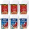 Shimeyao 54 Pcs Blank Sublimation Flags DIY Lawn Garden Flags Blank Heat Transfer Banner 11.8 x 17.7 Inches Sublimation Polyester Lawn Flag for Valentine's Day wedding Indoor Outdoor party Decoration