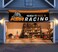 RamFlag Banner Compatible with KTM Racing flag 2x8ft ready to race Car Show Man Cave Flag Garage Wall Decor Large Sign Outdoor Indoor Banner