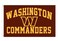 YERCHIC Commanders Flag 3x5ft Washington Banner for Football Sports Fan Garage Indoor Outdoor Room Man Cave Wall Decoration