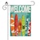Surfboard Welcome Garden Flag Double Sided, Surf's Up Yard Lawn Sign, Beach Surfing Garden Decorations, Welcome Home Party Garden Outdoor Decorations Burlap, 12 x 18 Inch