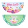 Amosfun 2 Pcs Easter Fan Shape Flag Happy Easter Garden Flag Rustic Bunny Bunting Flag Spring Easter Welcome Flag for Easter Yard Outdoor Decorations