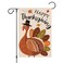 Wodison Happy Thanksgiving Garden Flag 12x18 Inch Double Sided, Turkey Thanksgiving Seasonal Farmhouse Yard Outdoor Decorative Flag