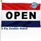 XIFAN Double Sided Open Flag for Businesses 3 Ply Quality Polyester 4 Rows Stitches Hemming Brass Grommets Outdoor Banner Decoration 3 X 5 FT