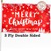 XIFAN Christmas Flag Double Sided 3x5 FT Outdoor, Large Merry Christmas and Happy New Year Banner with Snowman Christmas Tree, Gift Wall Winter Decoration