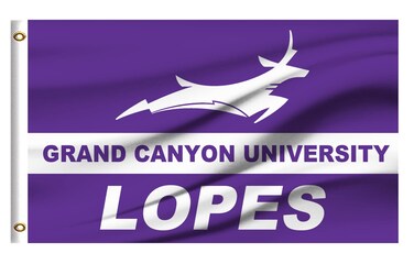 GCU Lopes Flag Outdoor,Grand Canyon University Outside 3x5 Banner, Double Sided