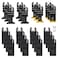 COMOWARE 28 Pcs Titanium Oscillating Tool Blade, Multi Tool Blades Kits Universal Oscillating Saw Blades Metal Cutting, Fine Tooth Multitool Blades, Quick Release Saw Blades for Metal Cutting
