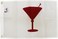Cocktail Time Flag, Nylon, Outdoor, Size: 12" x 18