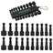 SWANLAKE 20PCS Power Nut Driver Set for Impact Drill, 1/4&rdquo; Hex Head Drill Bit Set SAE and Metric