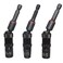 Saipe 3pcs Magnetic Pivoting Nut Driver Set Hex Shank Quick Change Power Nut Driver Drill Bit Impact Driver Socket Set Nut Setter 1/4, 5/16, 3/8-Inch