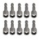 Power Nuts Driver Drill Bit, 5/16'' Nut Driver Bit Sets, 10 PCS Hex Magnetic Power Impact Nut Setter Socket Driver Drill Bit Set 1/4 inch Hex for Power Tools