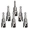 Eyech 6pcs Power Wing Nut Driver Set, Hurricane Wingnut Drivers Eye Bolt Drive Drill Bit Socket Wrenches Tools Set 1/4" Hex Shank for Panel Nuts Screws Eye Q-Hanger C Hook Bolt