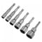 uxcell Quick-Change Nut Driver Bit Set, 1/4&quot; Hex Shank 6mm 8mm 10mm 12mm 14mm 17mm Magnetic Nut Setter Drill Bits, 2.5&quot; Length, CR-V