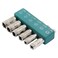 LDEXIN 6 in 1 Hex Socket Adapter with H4 Shank, 2.5mm 3mm 3.5mm 4mm 4.5mm 5mm Metric 6 Point Power Nut Driver Drill Bit Set