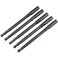 iuniq 5 Pcs 1/4" Quick-Change Hex Shank, 150mm Length Socket Wrenches Tools Set, 7mm No-Magnetic Nut Setter Driver Drill Bit Set