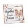 valucise Twins Baby Pictures Frame, Born Together Friend Forever Photo Frame, Twins Gifts for Babies, New Baby Gifts For New Mom Dad, Home Living Room Bedroom Decoration -b04