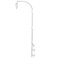 AFUNTA 37 Inch Double Screw Crib Mobile Bed Bell Holder with Music Box, DIY Toy Decoration Hanging Arm Adjustable Holder Bracket Baby Bed Stent Set Nut Screw