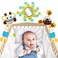JAWOJOWA Crib Mobile Toys for Baby,Stroller Arch Toys for Baby，Mobile for Bassinet, Detachable Baby Hanging Toys ，Crib Toys for Toddler Baby Infants Newborn Boys Girls