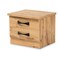 Baxton Studio Colburn Nightstand, Oak Brown