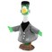 Arrowbash Christmas Goose Outfit Crochet Handmade Porch Goose Outfits Cute Goose Clothes for 23" Goose Halloween Christmas Outdoor Patio Yard Lawn Art(Spooky)