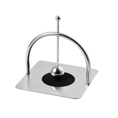 MAGICLULU Flat Napkin Stand Stainless Steel Holder for Napkin Tissue Stand Napkin Holder Napkin Dispenser Holder Napkin Rack Stainless Steel Stand for Napkin Small Paper Napkin