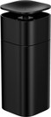 DOITOOL Push Down Empty Pump Dispenser Bottle, Push Down Liquid Pumping Empty Bottle Dispenser for Nail Polish and Makeup Remover, 2.75 x 2.75 x 7inch, Black