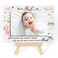New Baby Gift, Baby Picture Frame For Girl , Sometime The Smallest Thins Take Up The Most Room In Your Heart Photo Frame, Newborn Picture Frame For Parents, Tabletop Picture Frame With Easel (A27)