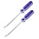 Honbay 2PCS Tack Lifter Screwdriver Tool Staple Remover 3 mm U Tip Nail Staple Rivet Tack Puller for Furniture