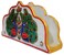Purpledip Indian gift item: Handpainted Marble Napkin holder, Housewarming gift (10568)