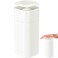 DOITOOL Push Down Empty Pump Dispenser Bottle, Push Down Liquid Pumping Empty Bottle Dispenser for Nail Polish and Makeup Remover, 2.75 x 2.75 x 7inch, White