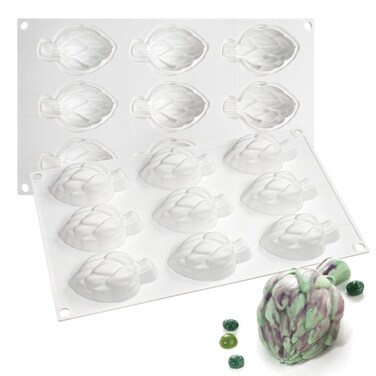 mostsom Thistle Shape Bakery Molds Silicone Baking Pan For Pastry Cake Form For Cupcake Muffin Mold Donuts Silicone Soap Mould Chocolate