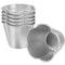 Luxshiny 6pcs Cake Mold Molde Para Flan Mini Cheesecake Pan Chocolate Pan Tart Dariole Mold Cupcake Pans Baking Tins Muffin Cups Egg Cake Pan Mini Cake Mould Cake Cup Round Aluminum Alloy