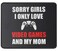 I Love Video Games and Mom Mouse Pad - Valentines Day Video Games Boys Teens - 9.5 x 7.8 Inch Mouse Mat Gaming Gamer Gifts - Funny Gifts Idea for Men
