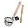 Japanese Miso Strainer with Wooden Muddler, Made in Japan, Stainless Steel 3.93 x 10.03
