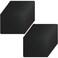 Crtiin 20 Pack Mouse Pad Bulk Computer Mouse Pad Gaming Mouse Pad for Computers, Laptop, Office Home, with Non Slip Rubber Base (Black, 7.09 x 8.66 Inch)