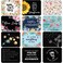 Kanayu 12 Pcs Mouse Pad Motivational with Stitched Edges Cute Floral Mouse Pad Inspirational Mouse Pad Non Slip Rubber Base Mouse Pads for Office Home Laptop Computer, 8.7 x 7.1 x 0.1 Inches