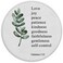 Christian Bible Scripture Galatians 5:22 Love Joy Peace Mouse Pad 7.9x7.9 Inch,Non-Slip Rubber Base Mousepads for Dorm Office Home Desk Decor, Christian Teen Girls Women Gifts
