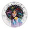 Znzd Abstract Afro Black Girl Queen Mouse Pad 7.9 x 7.9 Inch,Modern Graffiti Street Art Non-Slip Rubber Base Mousepads for Home Office College Dorm Desk Decor,Inspirational Gifts for Black Girl Women