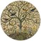 Sufamb Birds Stand Tree Flower Waterproof Small Round Mouse Pad 7.9 x 7.9 Inch, Non-Slip Rubber Base Decorative Gaming Mouse pad for Office Accessories Home Desk Decor, Gift for Sister, Coworker