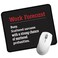 Juoqg Work Forecast Rectangular Mouse Pad, Funny Employee Mousepad, Funny Sarcastic Mouse Pad Gift for Teacher Colleague Coworker,Office Humour Gift for Employee Manager Boss Colleague