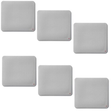 3M Precise Mouse Pad Enhances The Precision of Optical Mice at Fast Speeds and Extends The Battery Life of Wireless Mice up to 50%, 9 in x 8 in (MP114-BSD1), 6 Pack