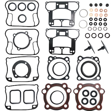 BIGLKNM 57 PCS Top &amp; End Bottom Engine Gasket Kit for 1996-2003 Sportster 883 XL883 1200 Sport XLH1200S 1200 Custom XLH1200C Motorcycle Complete Gasket Seal Kit